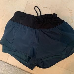 LULULEMON shorts with built in spandex